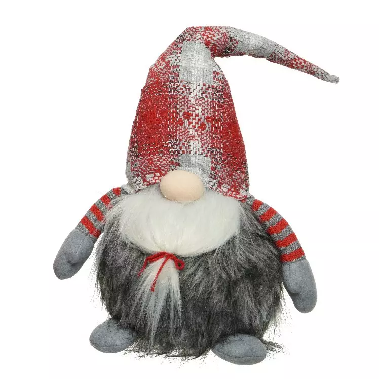 eminza Lutin de Noël (H58 cm) Pipo poilu