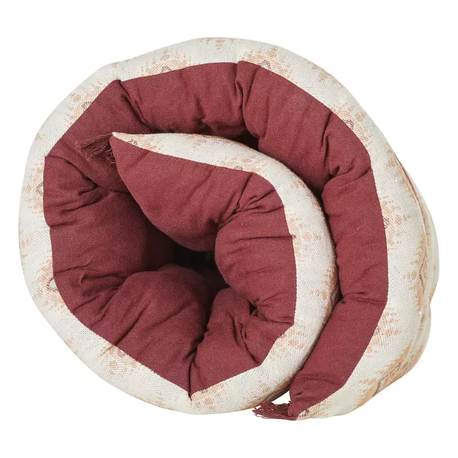 Eminza Matelas De Sol Coton (60 X 120 Cm) Ikat Beige