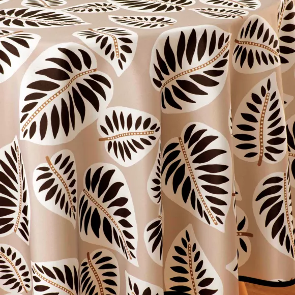 Eminza Nappe Ronde Anti Tache (180 Cm) Alma Noire