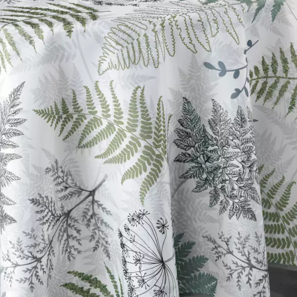 Eminza Nappe Ronde (D180 Cm) Melisandre Verte