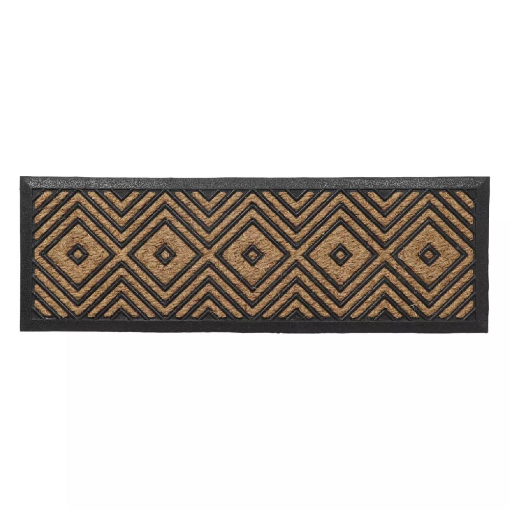 eminza Paillasson Coco (25 x 75 cm) Losange Beige