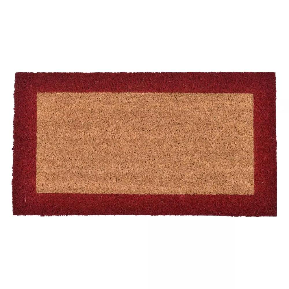 eminza Paillasson Coco (33 x 60 cm) Tita Rouge