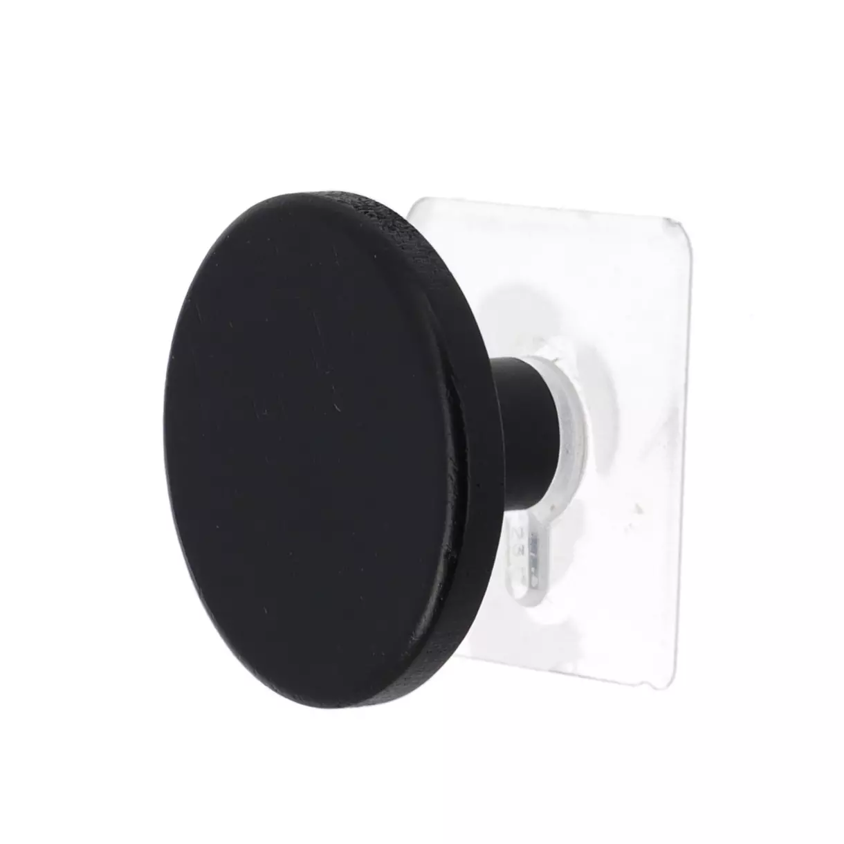 eminza Patère adhésive (D6 5 cm) Easy Chic Noir