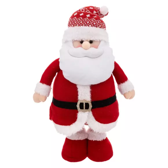 Eminza Père Noël Déco (H78 Cm) Jambes Téléscopiques