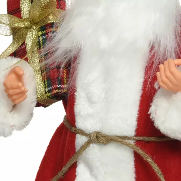 Eminza Père Noël Déco Traditionnel (H20 Cm) Stan