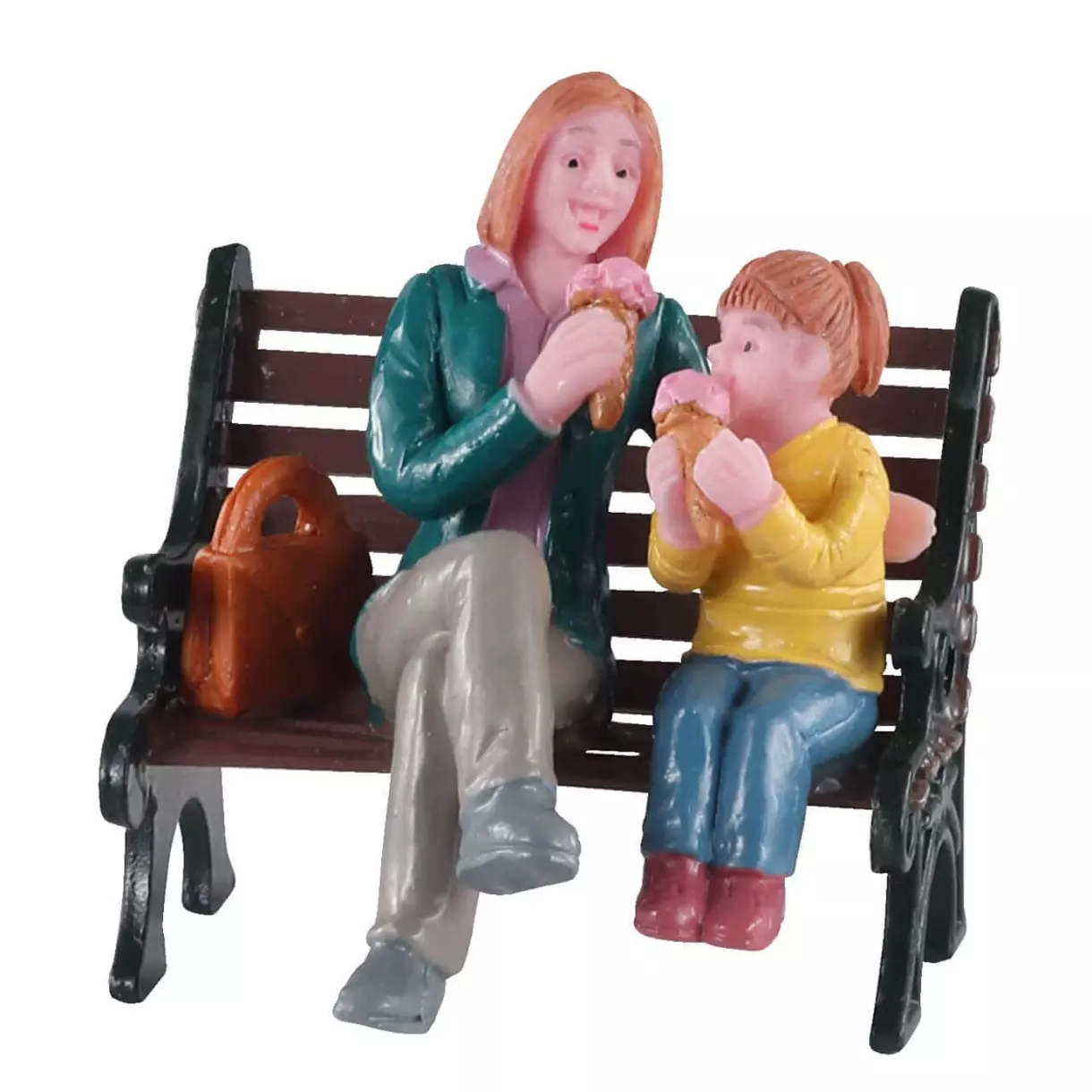 eminza Personnage Lemax Goûter glacé