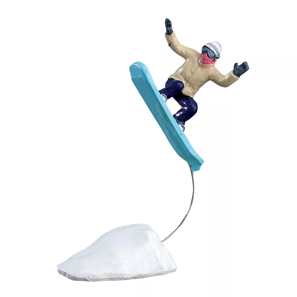 eminza Personnage Lemax Snowboarder