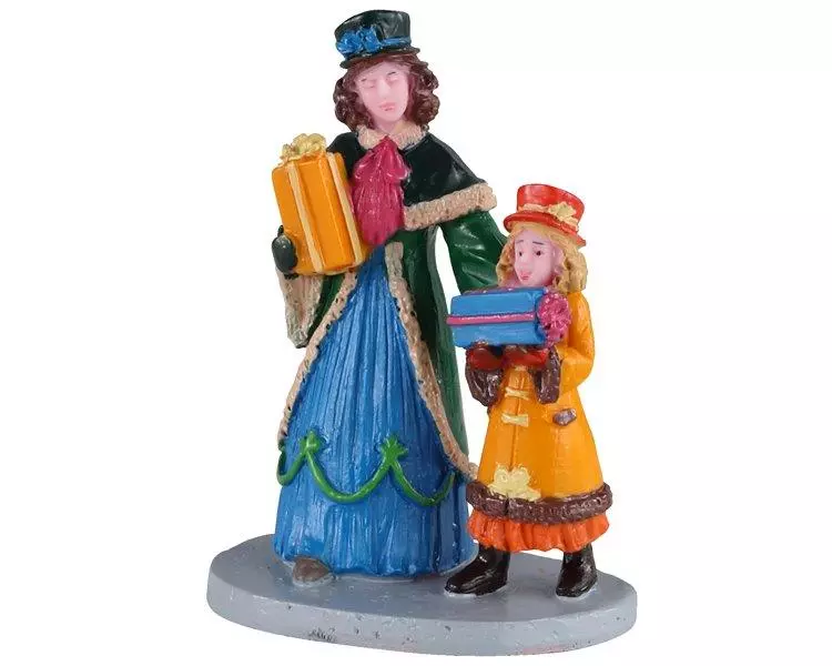 eminza Personnages Lemax Achat des cadeaux