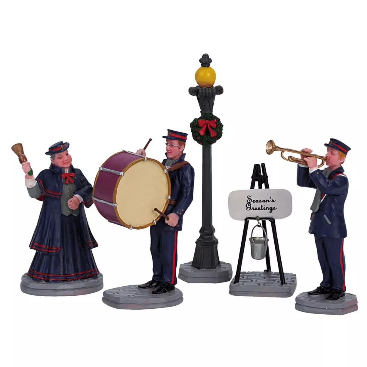eminza Personnages Lemax Fanfare de Noël