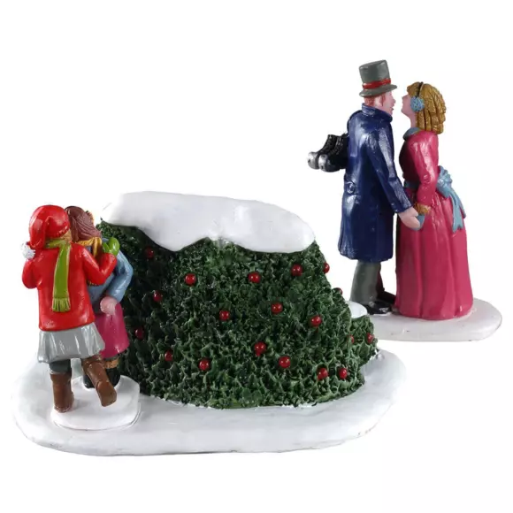 Eminza Personnages Lemax Les Patineurs Amoureux