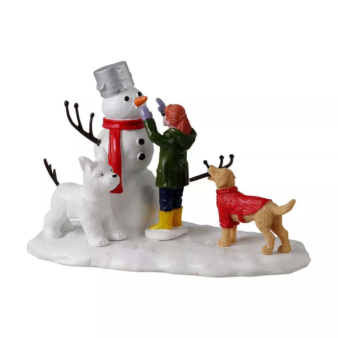 eminza Personnages Lemax Les plaisirs de l'hiver