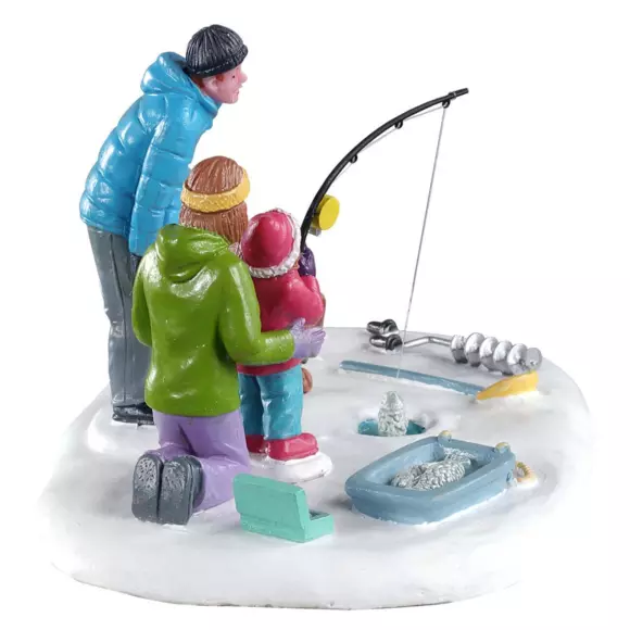 Eminza Personnages Lemax Son Premier Poisson