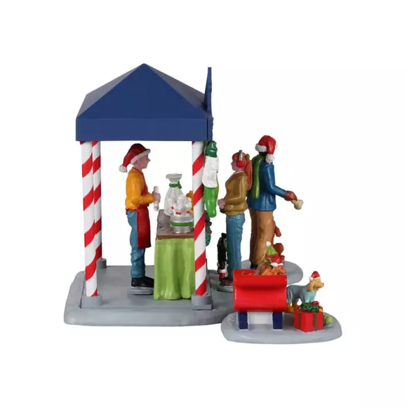 Eminza Personnages Lemax Stand Animalerie