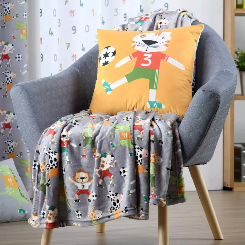 eminza Plaid enfant (160 cm) Maracana Multicolore
