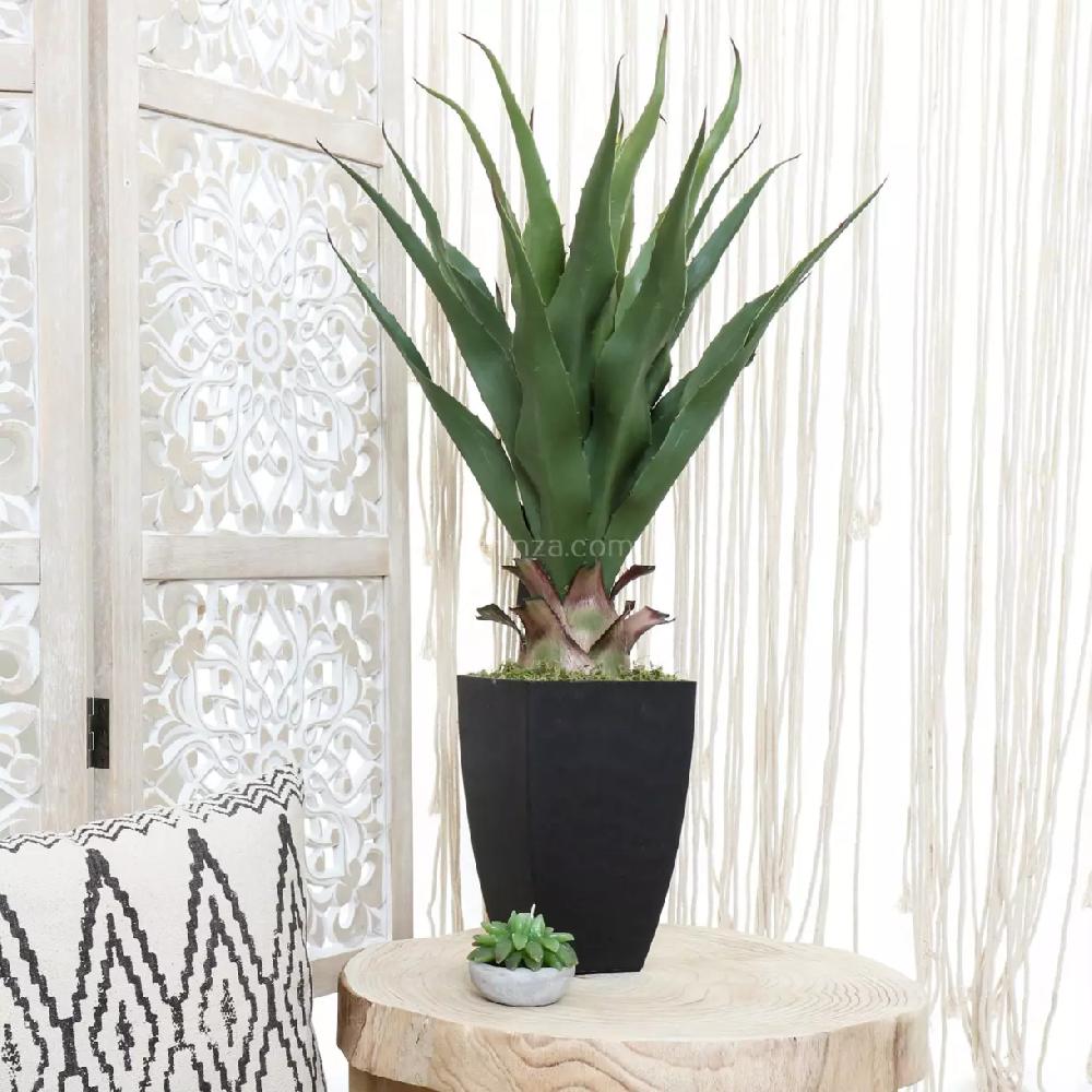 eminza Plante artificielle (H73 cm) Palmier en pot