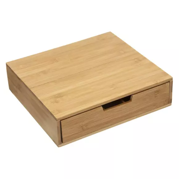 Eminza Porte Capsules Café Tiroir Bois