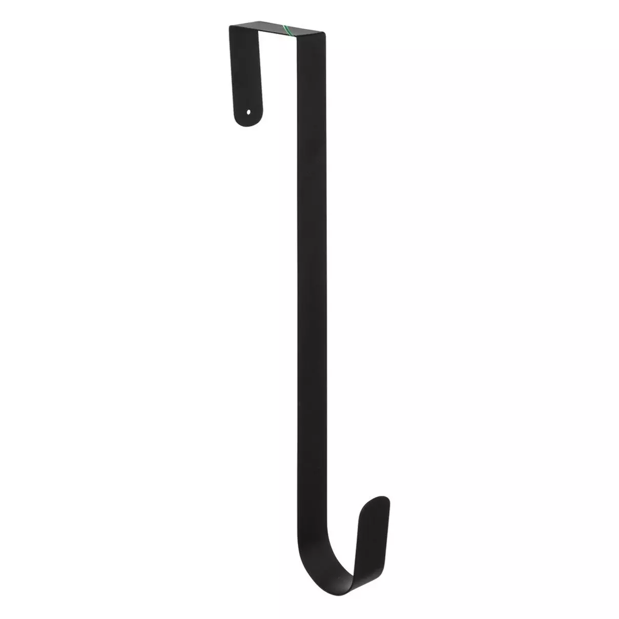 eminza Porte-couronne pour porte (H37 cm) Uni Noir