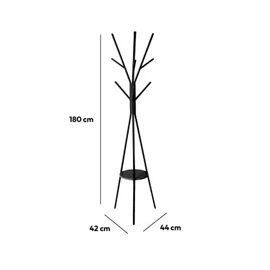 Eminza Porte-manteau (H180 Cm) Arbor Noir