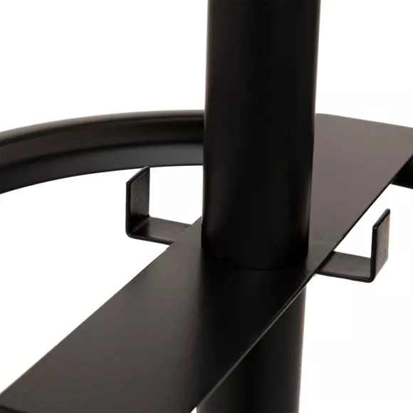 Eminza Porte-manteau Métal (H175 2 Cm) Strongy Noir