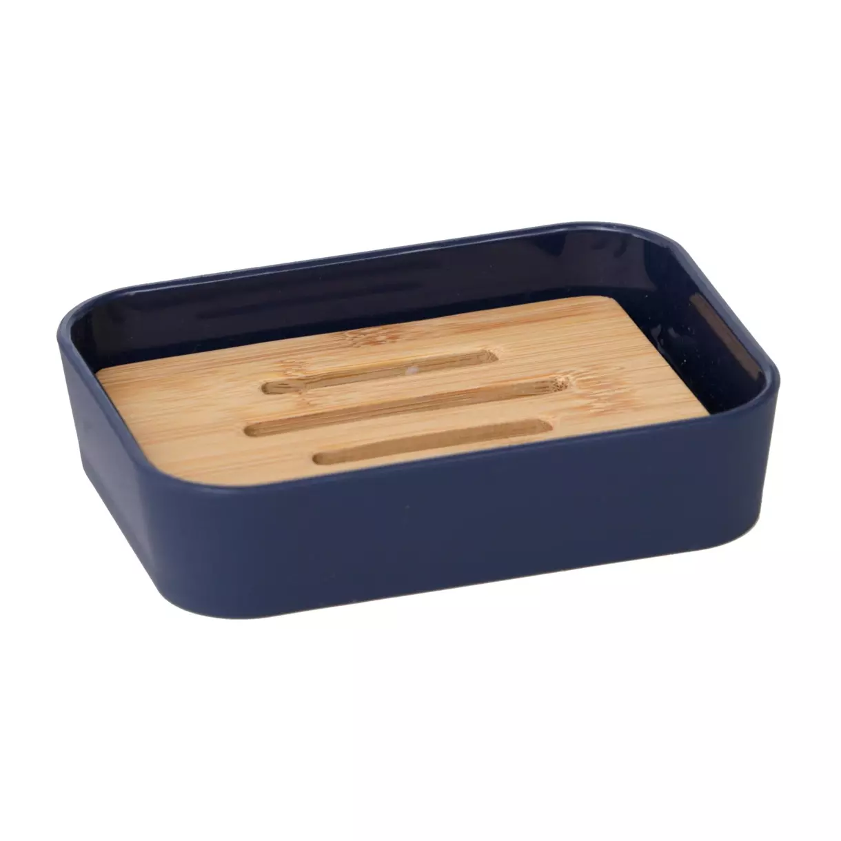 eminza Porte-savon Evy Bleu marine