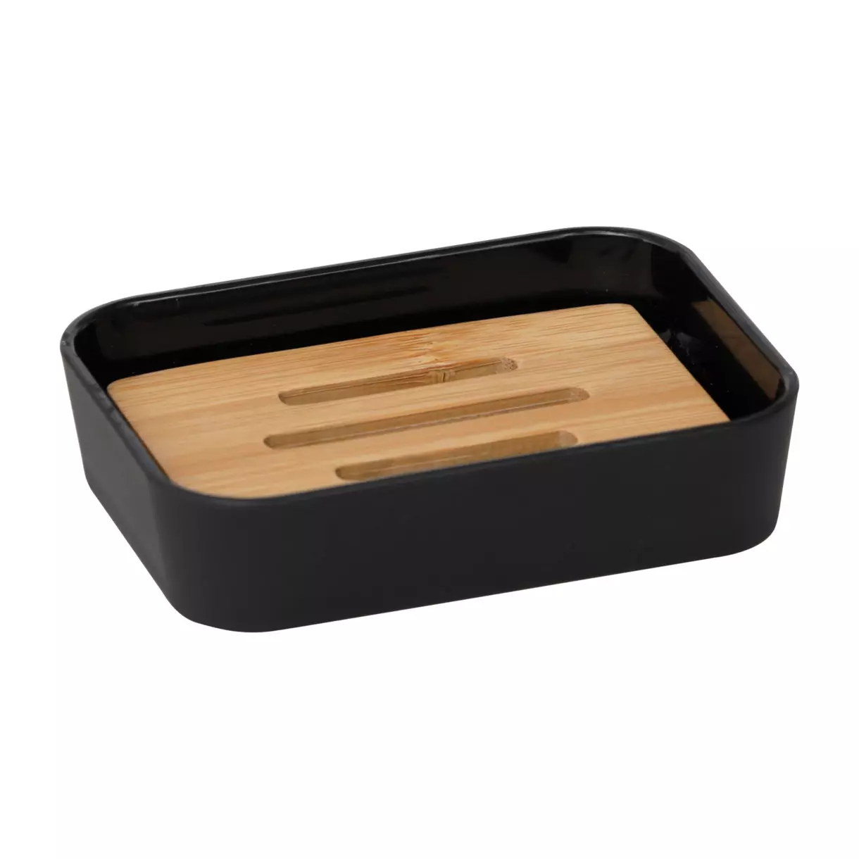 eminza Porte-savon Evy Noir