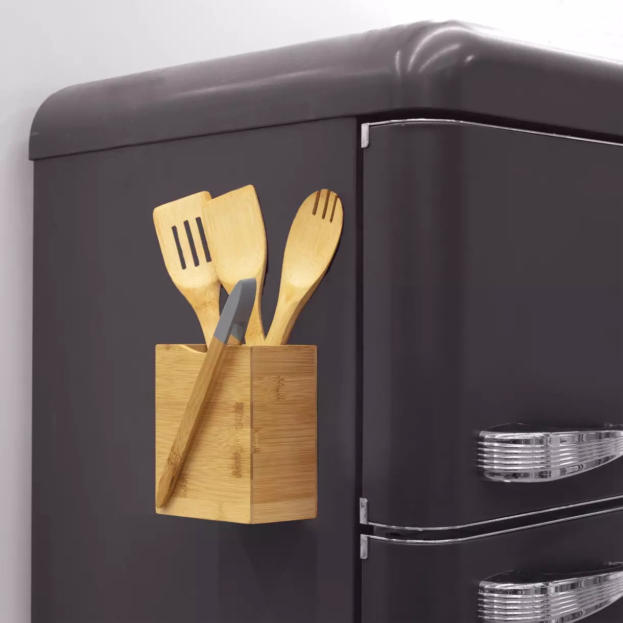 eminza Pot à ustensiles aimanté Siao Naturel