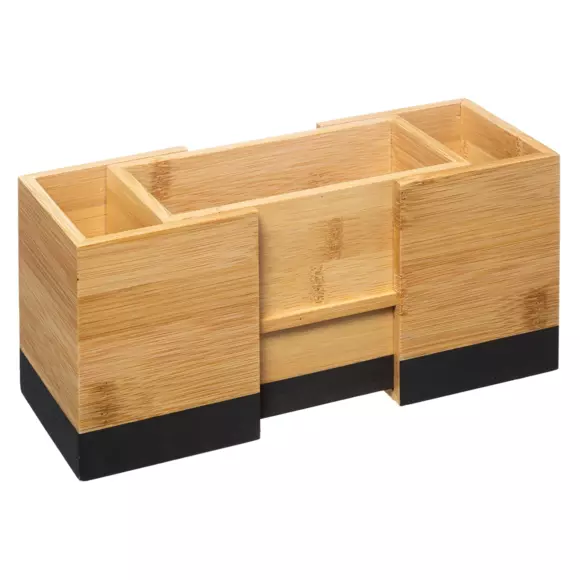 Eminza Pot Range Couverts Extensible Modern Noir