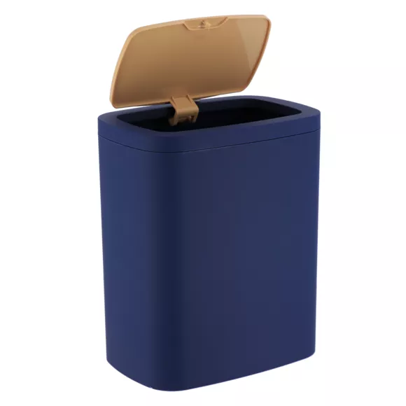 Eminza Poubelle Salle De Bain 5L Cosy Bleu Marine