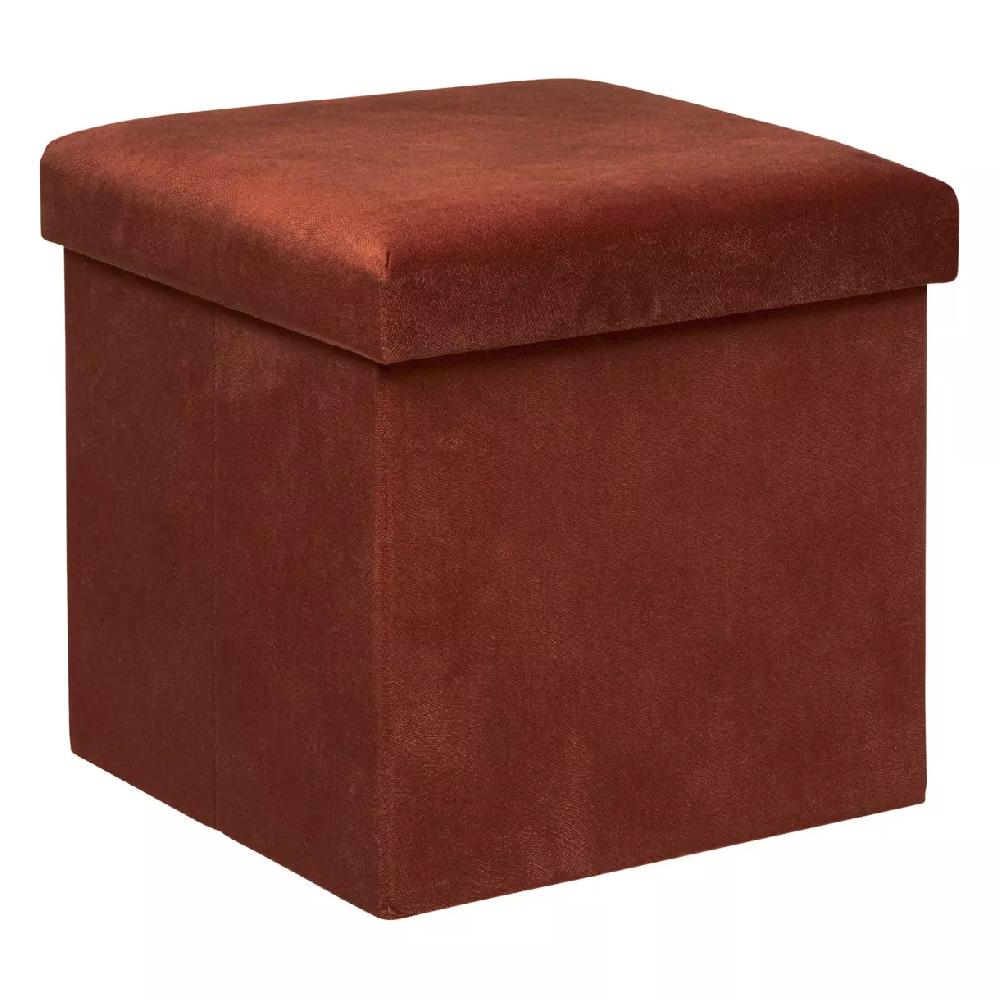 eminza Pouf de rangement (H38 cm) Lilou Ambre