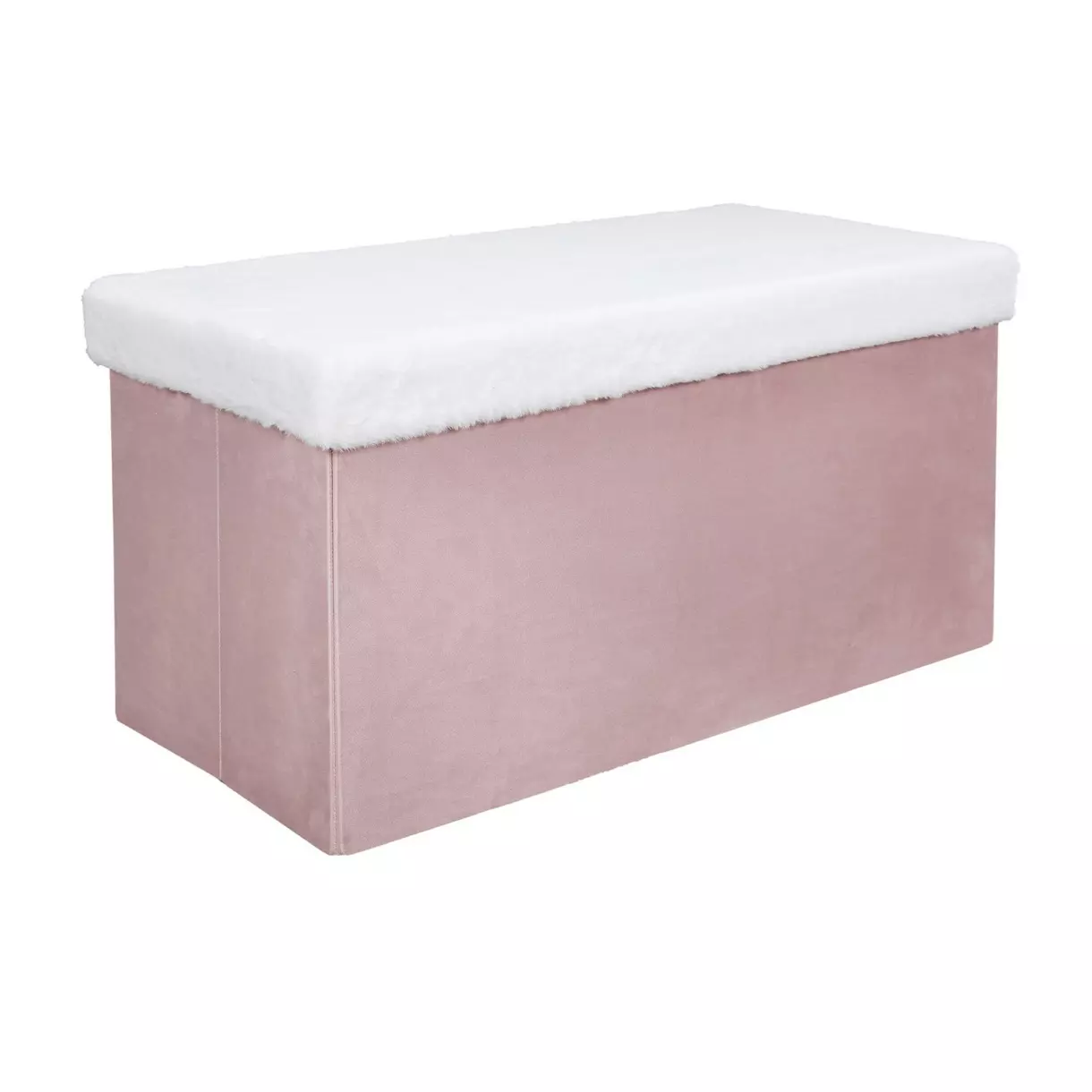 eminza Pouf pliant double Leo Rose