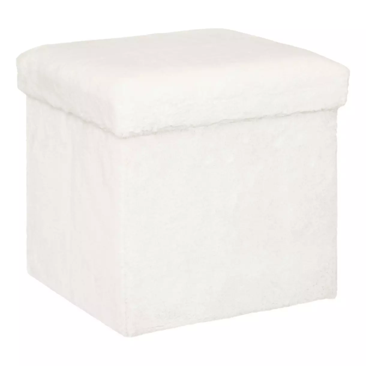 eminza Pouf pliant Ezzio Blanc