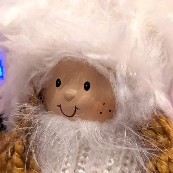 Eminza Poupée De Noël (H40 Cm) Fillette Elia