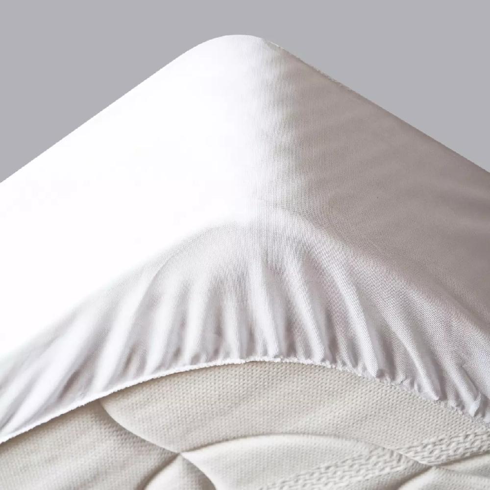 eminza Protège-matelas (160 x 200 cm) Elise Blanc