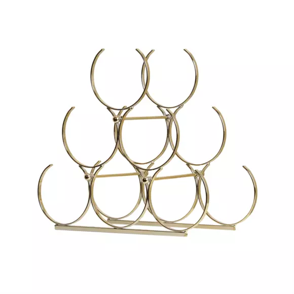 Eminza Range-bouteilles Métal (H28 Cm) Noa Or