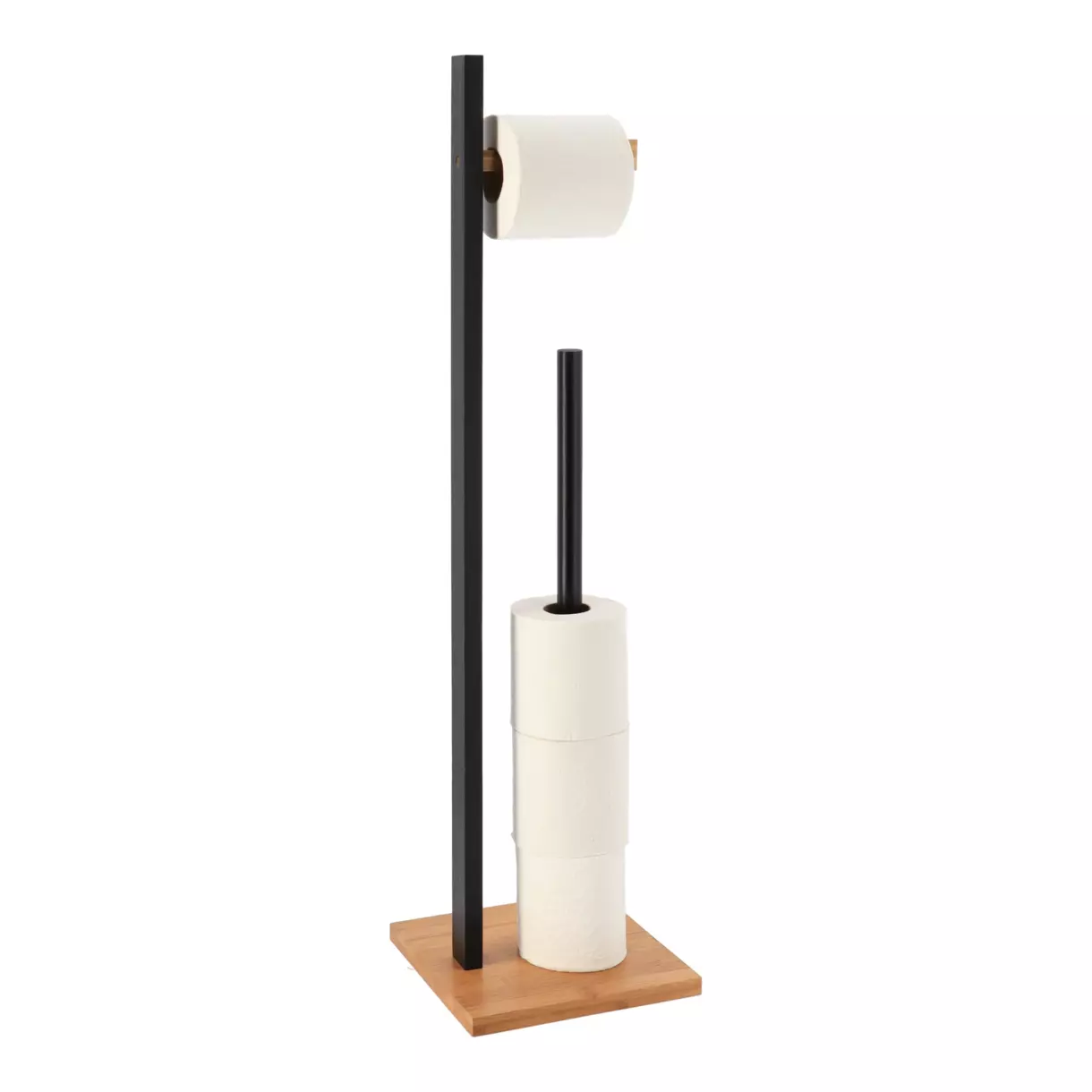 eminza Réserve papier toilette Bambou Noir