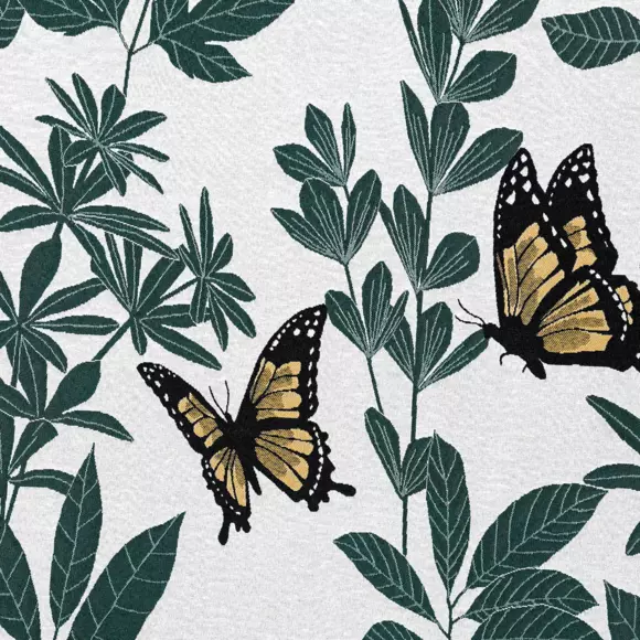 Eminza Rideau (140 X 270 Cm) Mariposa Orange