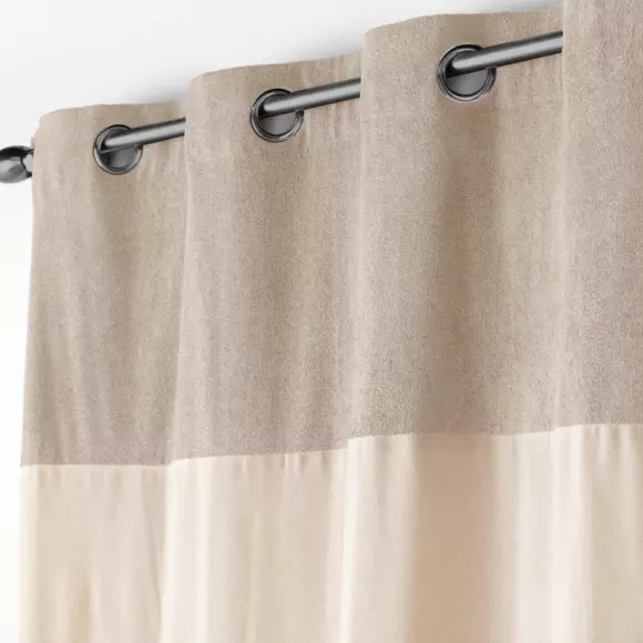 Eminza Rideau Bouclette (140 X 240 Cm) Tessa Beige