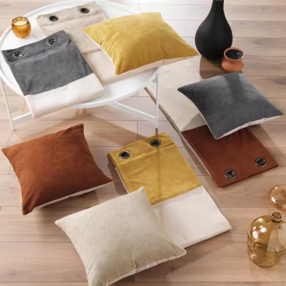 Eminza Rideau Bouclette (140 X 240 Cm) Tessa Beige