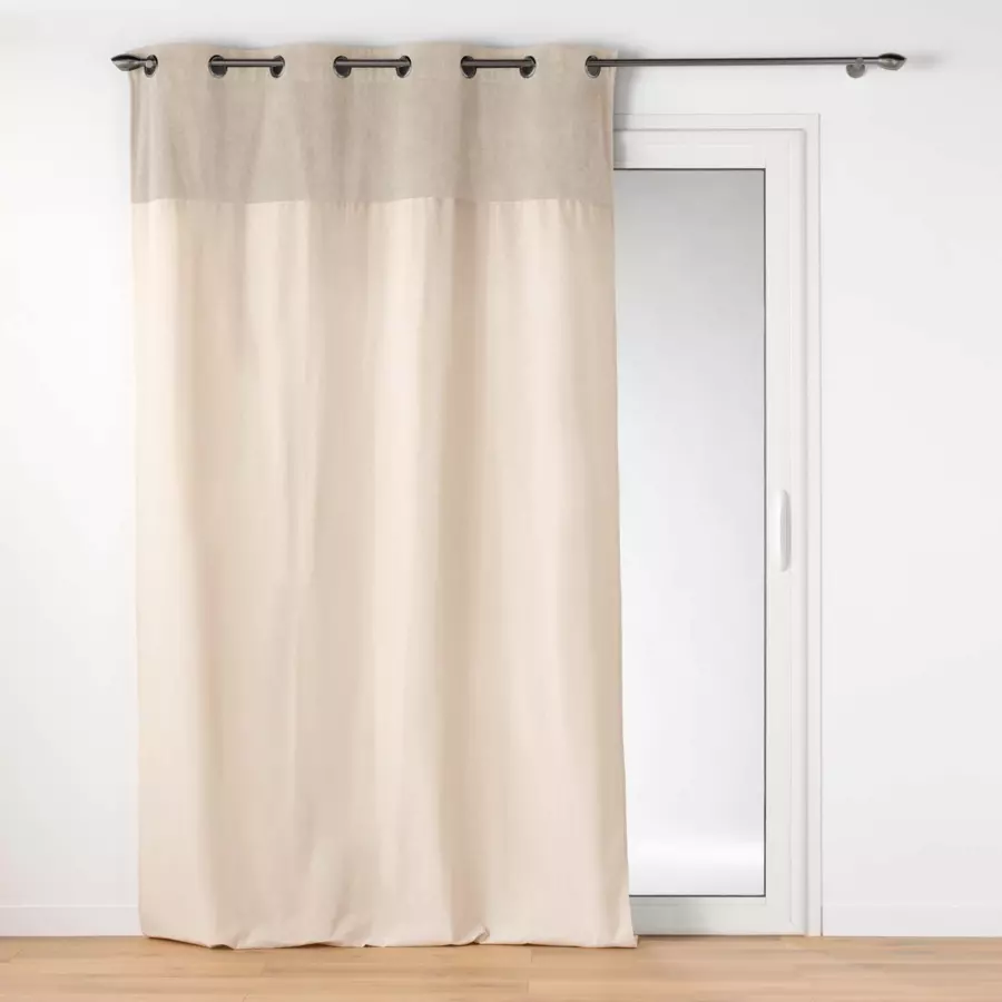 Eminza Rideau Bouclette (140 X 240 Cm) Tessa Beige