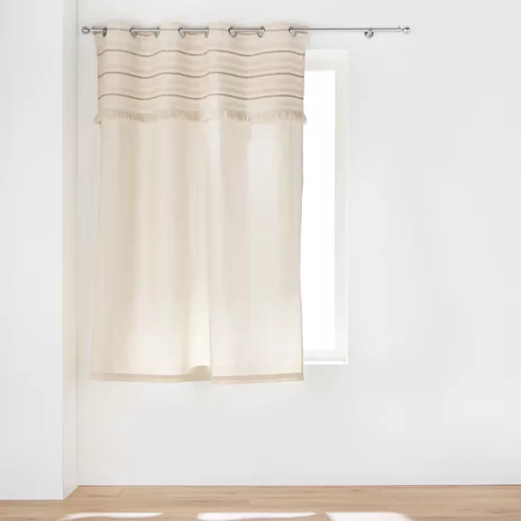 Eminza Rideau Coton (140 X 180 Cm) Atlas Beige