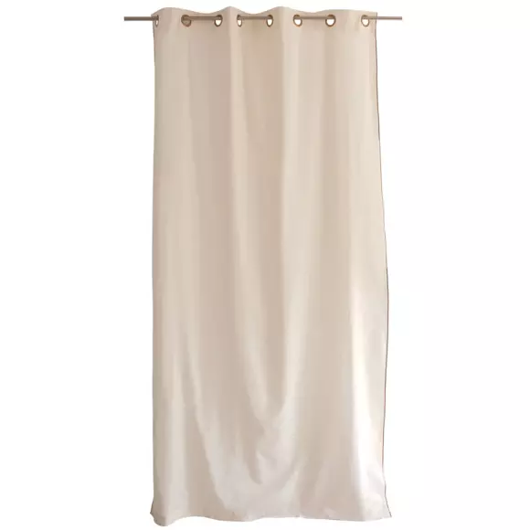 Eminza Rideau Coton (140 X 240 Cm) Vegetalis Ecru