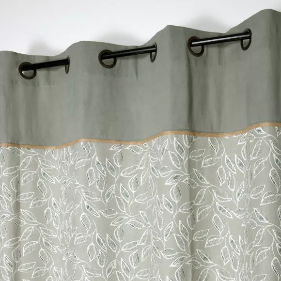 Eminza Rideau Coton (140 X 260 Cm) Manisa Vert