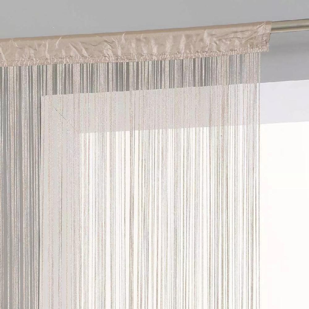 eminza Rideau de fil (90 x H200 cm) Uni Lin