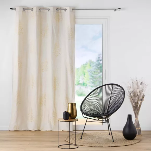 Eminza Rideau Lin (140 X 240 Cm) Venus Beige