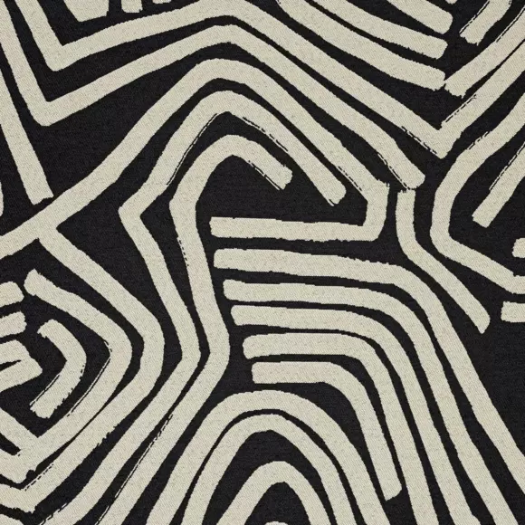 Eminza Rideau Oeillets (140 X 260 Cm) Nairobi Noir