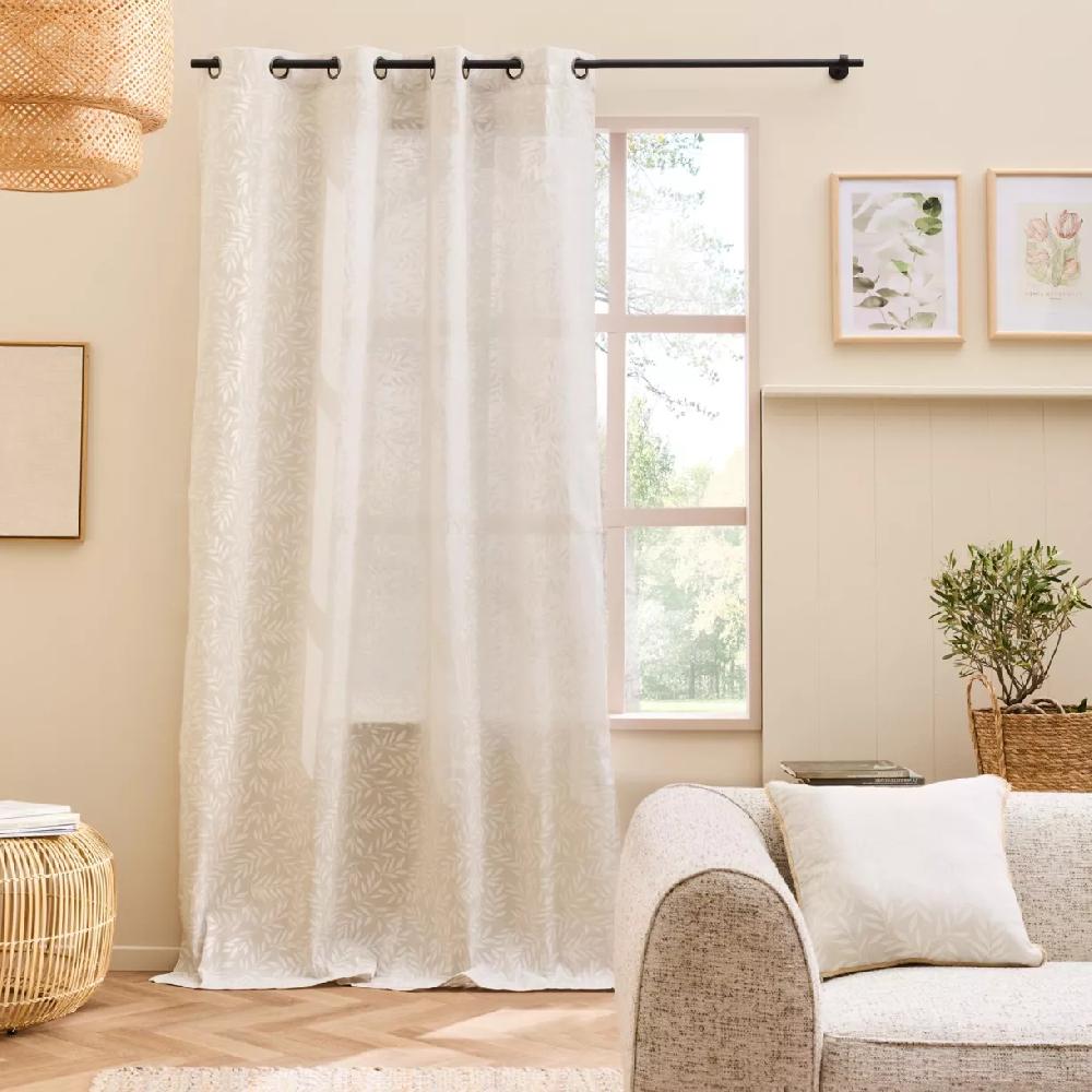 eminza Rideau polycoton (140 x 240 cm) Naya Beige