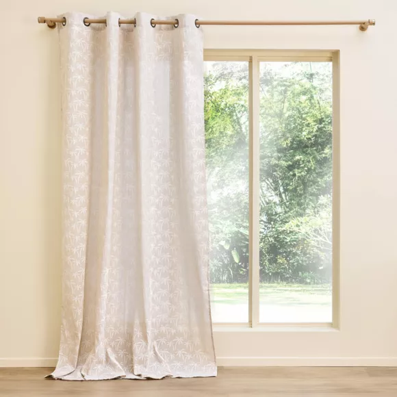 Eminza Rideau Polycoton (140 X 240 Cm) Saharis Beige