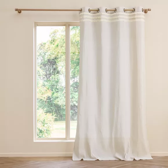 Eminza Rideau Polycoton (140 X 240 Cm) Vertis Beige