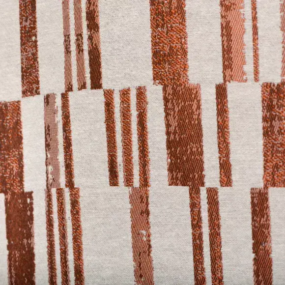 Eminza Rideau Tissé (140 X 260 Cm) Leyna Terracotta