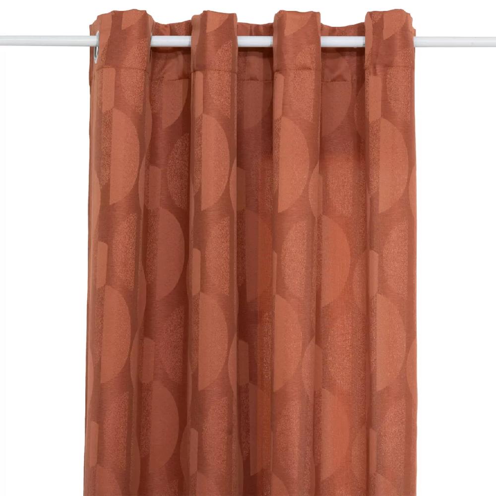 eminza Rideau tissé (140 x 260 cm) Wimbi Terracotta